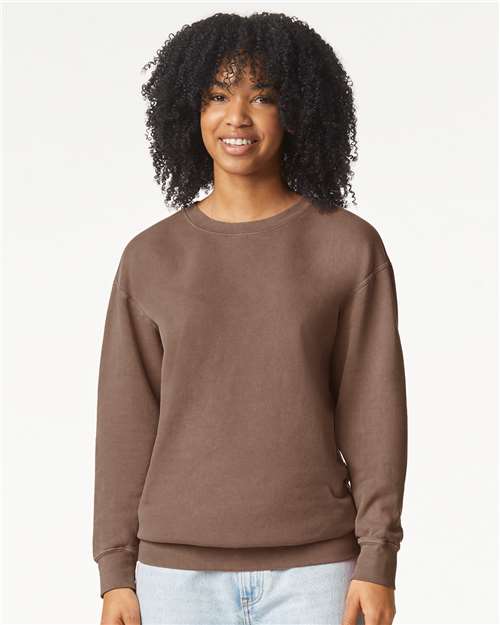 Comfort Colors Unisex Garment-Dyed Lightweight Fleece Crewneck Sweatshirt