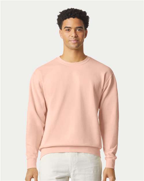 Comfort Colors Unisex Garment-Dyed Lightweight Fleece Crewneck Sweatshirt