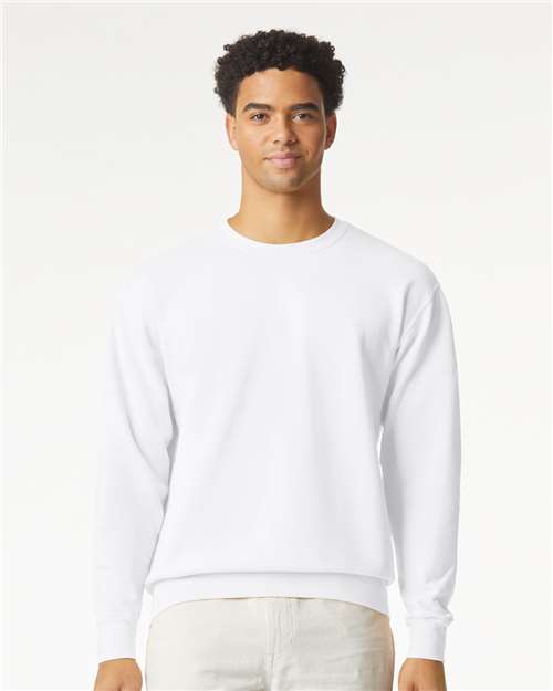 Comfort Colors Unisex Garment-Dyed Lightweight Fleece Crewneck Sweatshirt