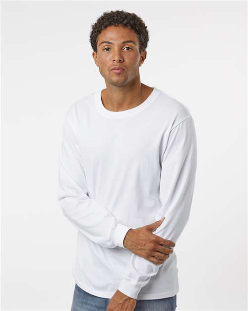 SoftShirts 220 Unisex Long Sleeve Ring-Spun Cotton Classic Tee
