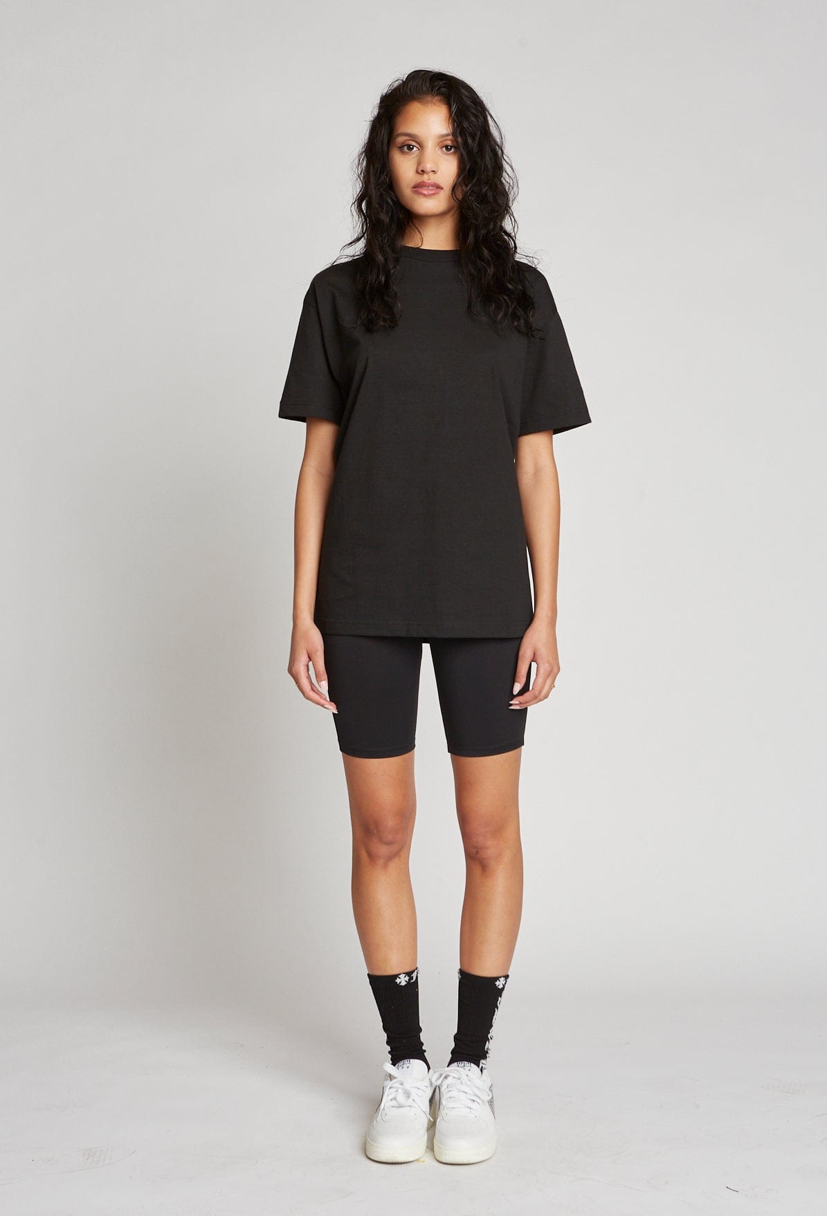 Homeroom 100% Cotton Tubular T-Shirt Heavyweight Thick Collar Slightly Oversized