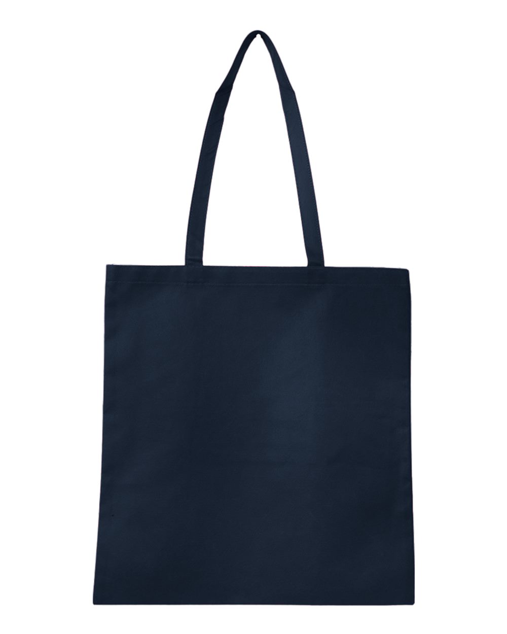 Q-Tees 80 GSM Non-Woven Reusable Tote Bag with 25" Handles