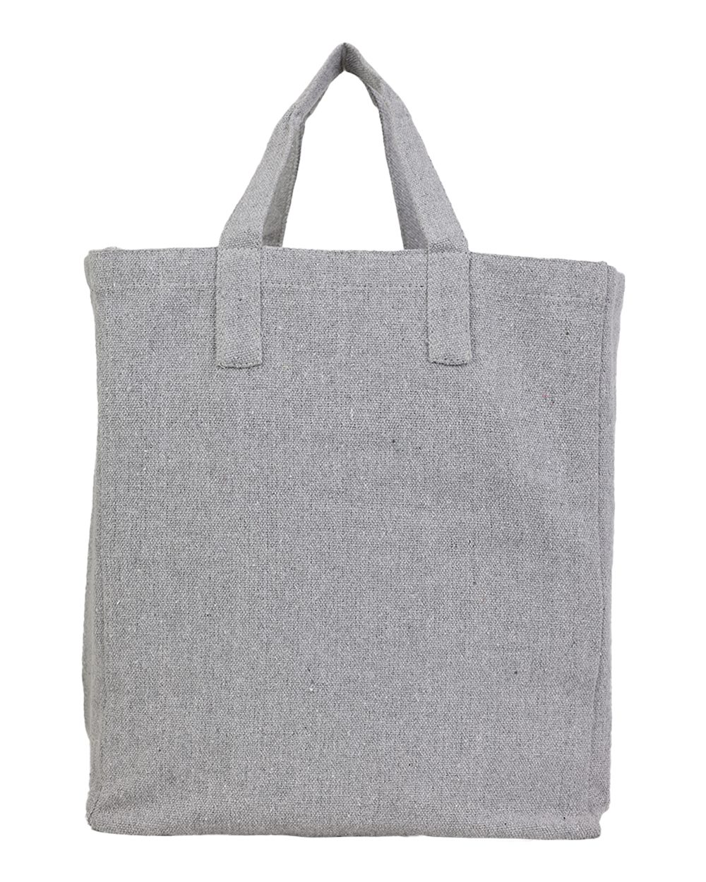 Q-Tees S900 Recycled Cotton-Poly Gusseted Shopping Tote Bag