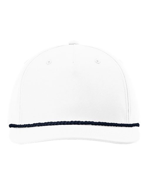 Richardson Five-Panel Classic Rope Cap Performance Polyester Snapback Hat
