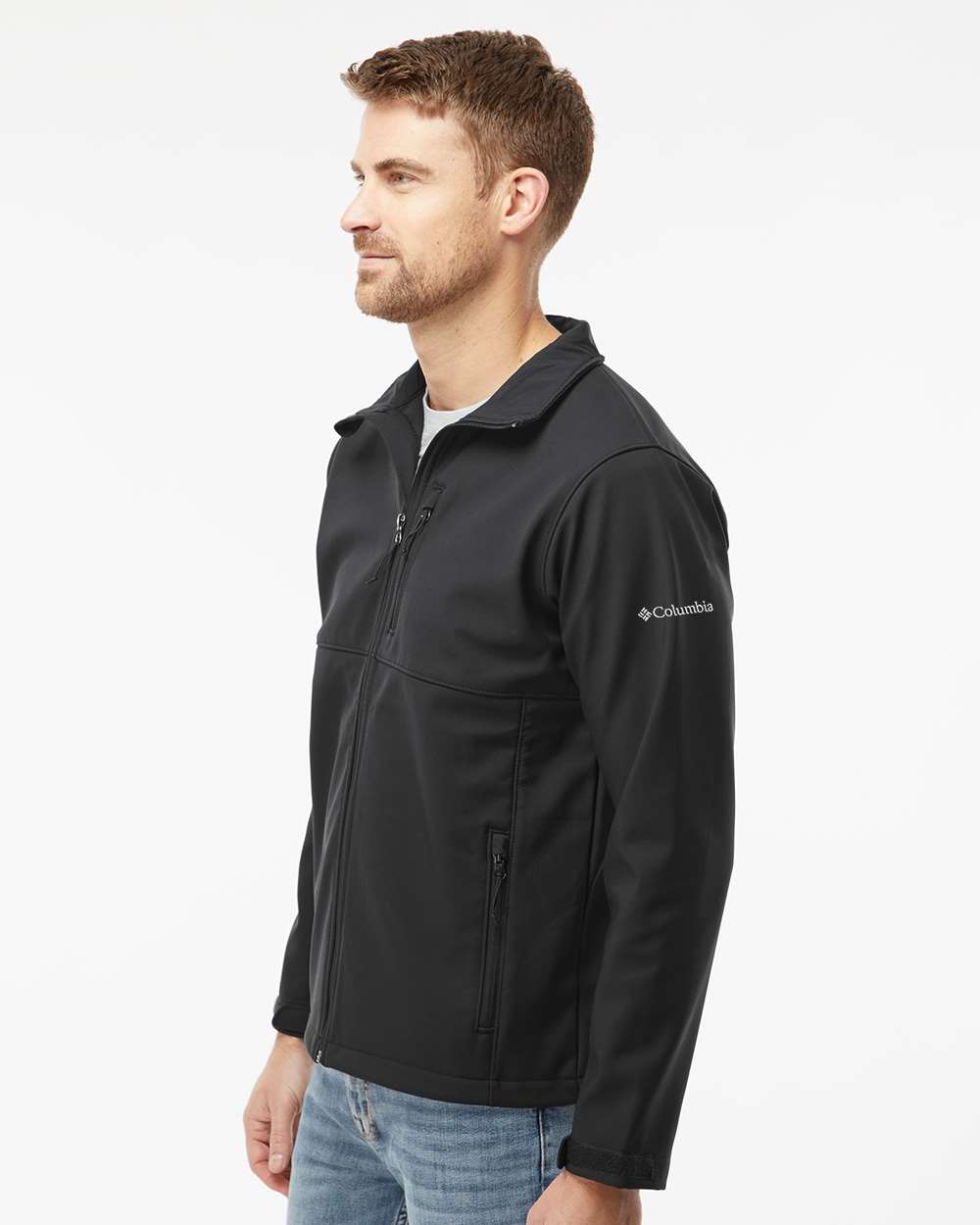 Columbia Men's Ascender Soft Shell Jacket: Wind-Resistant, Stretch Comfort, Zippered Pockets