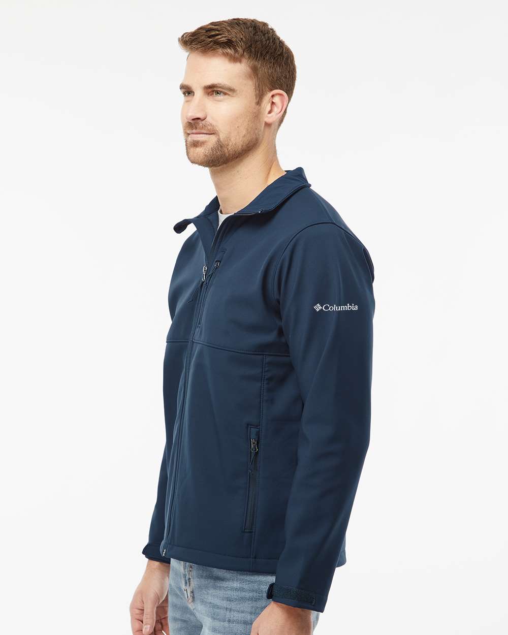 Columbia Men's Ascender Soft Shell Jacket: Wind-Resistant, Stretch Comfort, Zippered Pockets