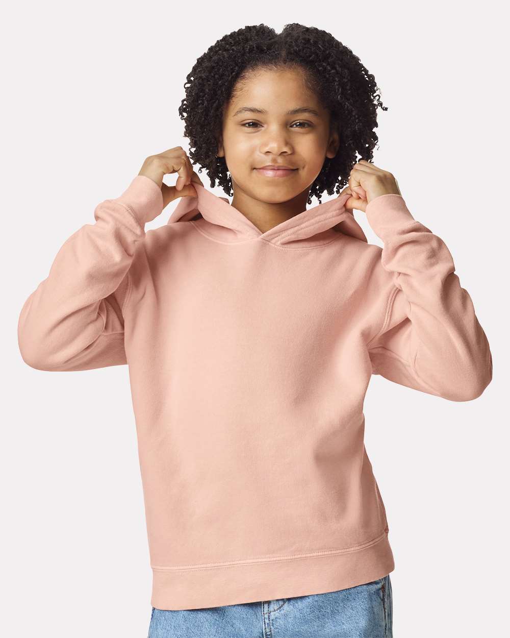 Comfort Colors Youth Garment-Dyed Lightweight Fleece Hoodie Sweatshirt 1467Y