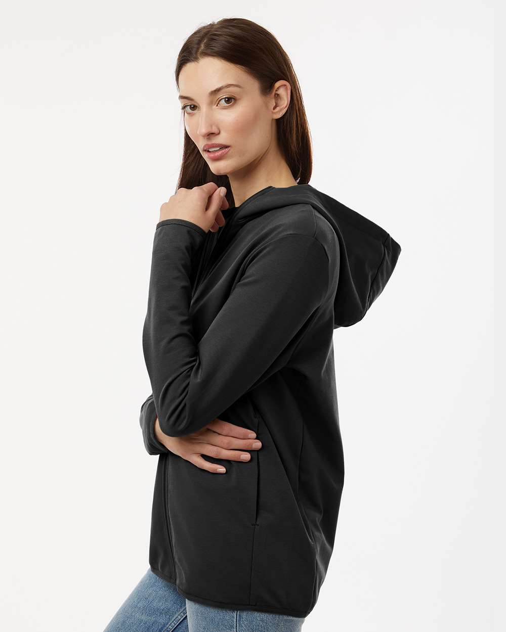 Independent Trading Co. Unisex Perform Full-Zip Hooded Sweatshirt Stretch