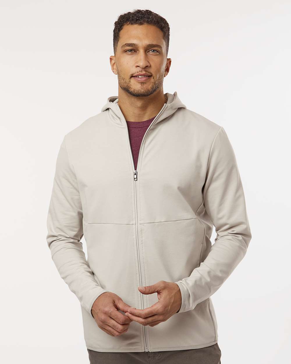 Independent Trading Co. Unisex Perform Full-Zip Hooded Sweatshirt Stretch