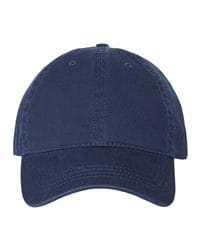 Premium Peached Cotton Twill Dad Hat, Unstructured, Low-Profile, Adjustable Buckle Closure