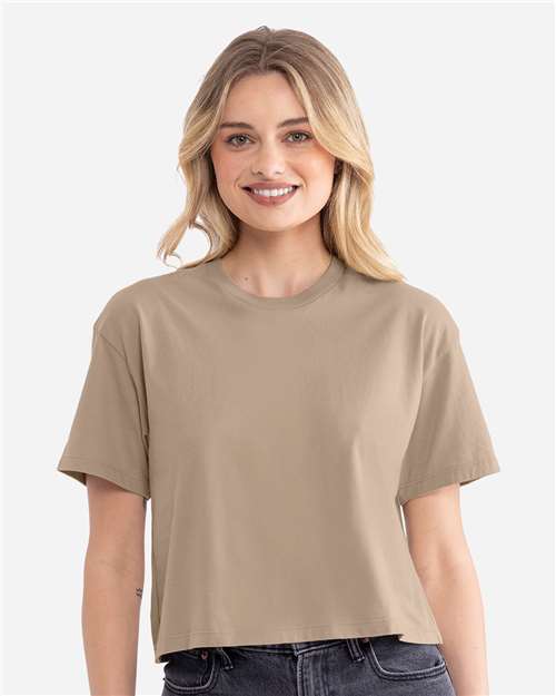 Next Level Women's Ideal Crop Top 1580 60/40 Cotton Polyester