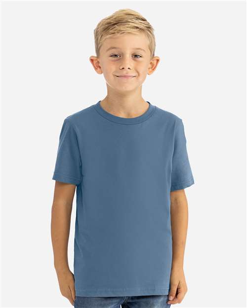 Premium Soft Youth 100% Combed Cotton Jersey T-Shirt Next Level 3310