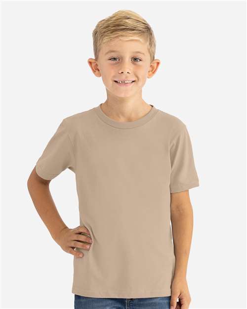 Premium Soft Youth 100% Combed Cotton Jersey T-Shirt Next Level 3310
