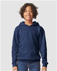 Independent Trading Co. Youth Midweight Hooded Sweatshirt Cotton Blend
