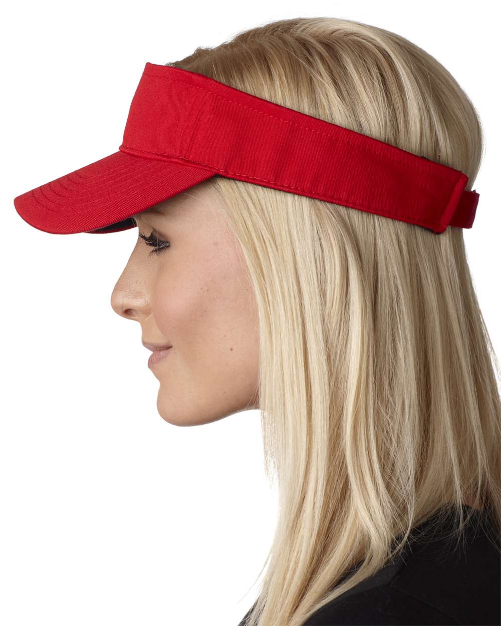 Ace Vat-Dyed Twill Visor with Terry Sweatband, Pre-Curved