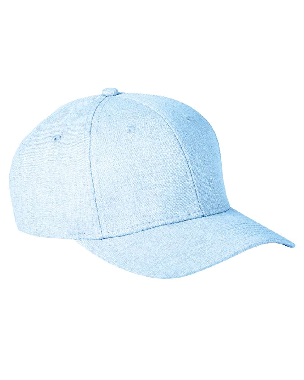 Adams Headwear Deluxe 6-Panel Structured Mid-Profile Heather Cap