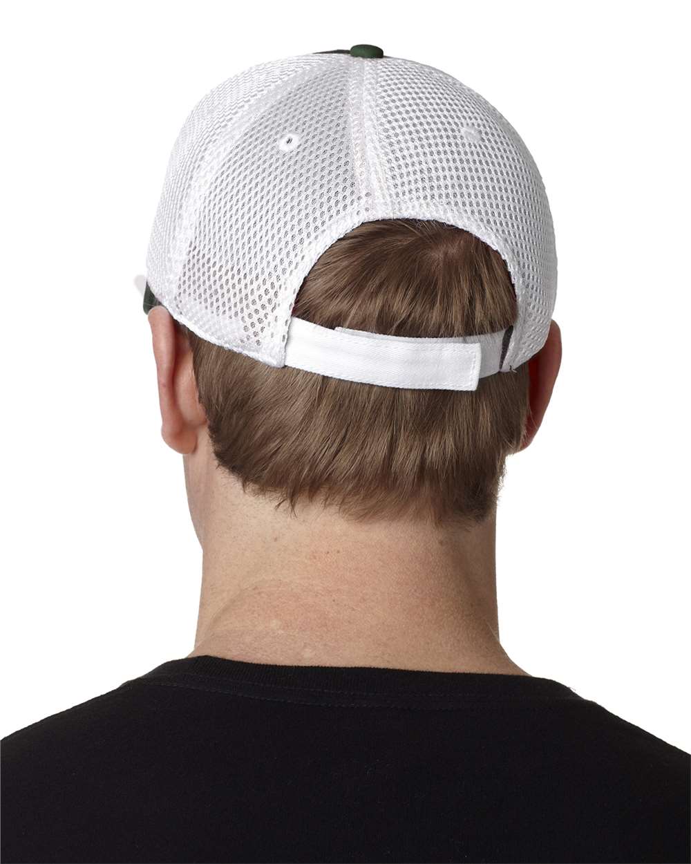 Adams Headwear Fairway Cap - Washed Cotton Mesh Back Adjustable