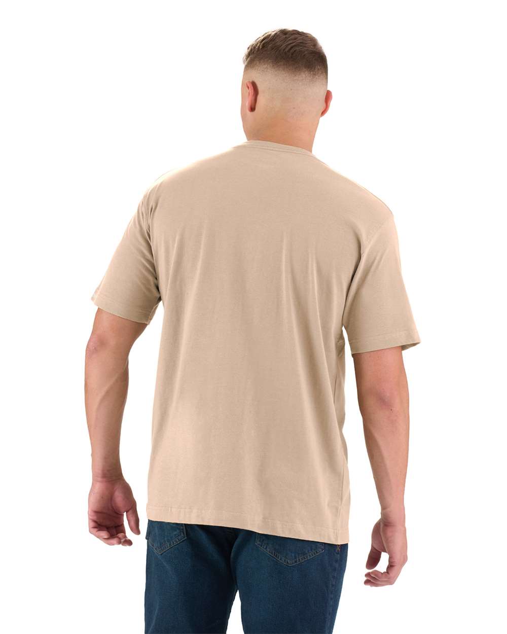 Berne Tall Heavyweight Men's Pocket Crewneck T-Shirt 100% Cotton