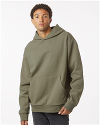 Independent Trading Co Unisex Mainstreet Heavyweight Hooded Sweatshirt Oversized Fit