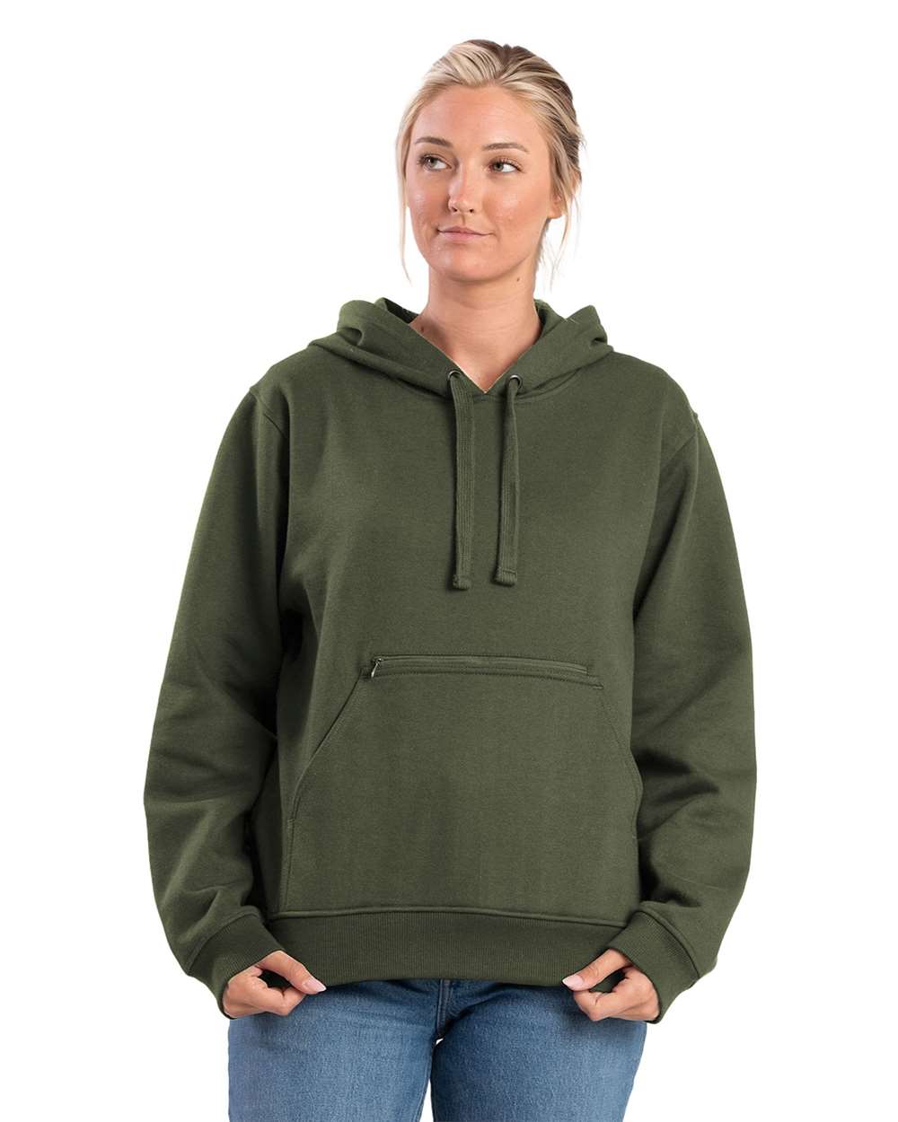 Women's Heritage Hooded Sweatshirt with Zippered Pocket and Fleece
