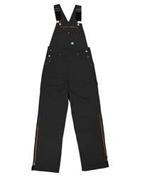 Berne Men's Heritage Insulated Duck Bib Overall With Brass Zipper