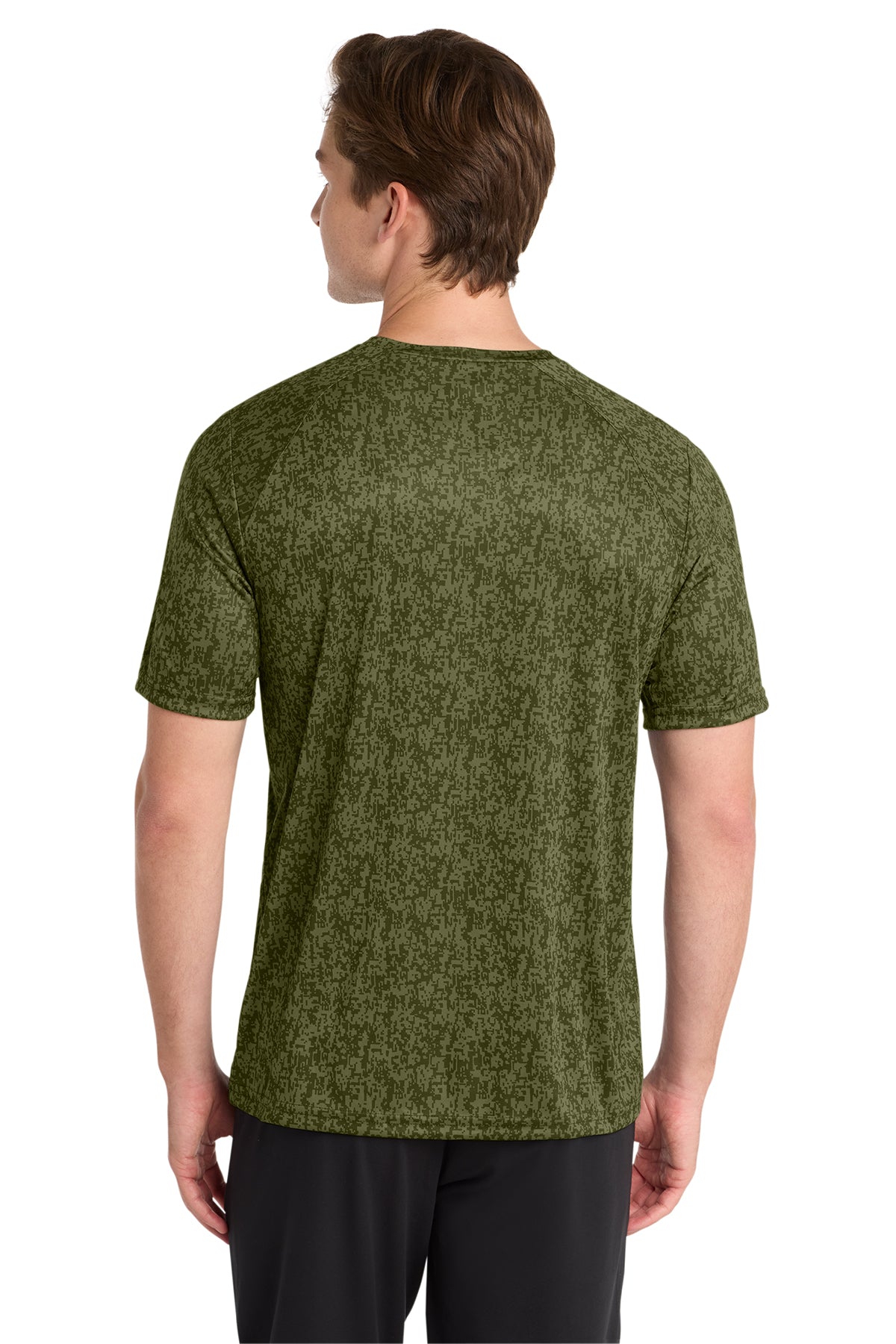 Sport-Tek Men's Digi Camo Performance Tee: Moisture-Wicking, Breathable, Athletic Fit