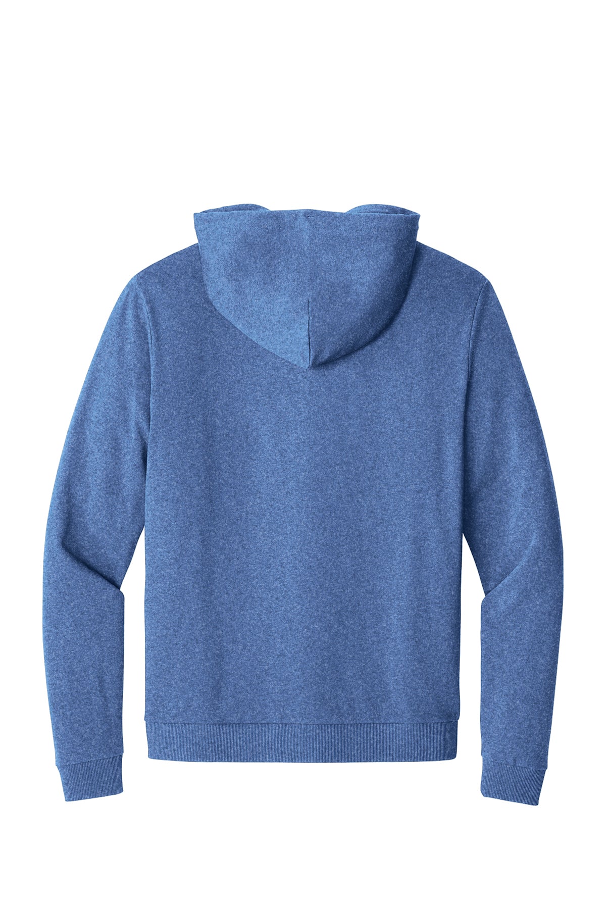 District Perfect Tri Fleece Full-Zip Hoodie Soft Tri-Blend Comfort