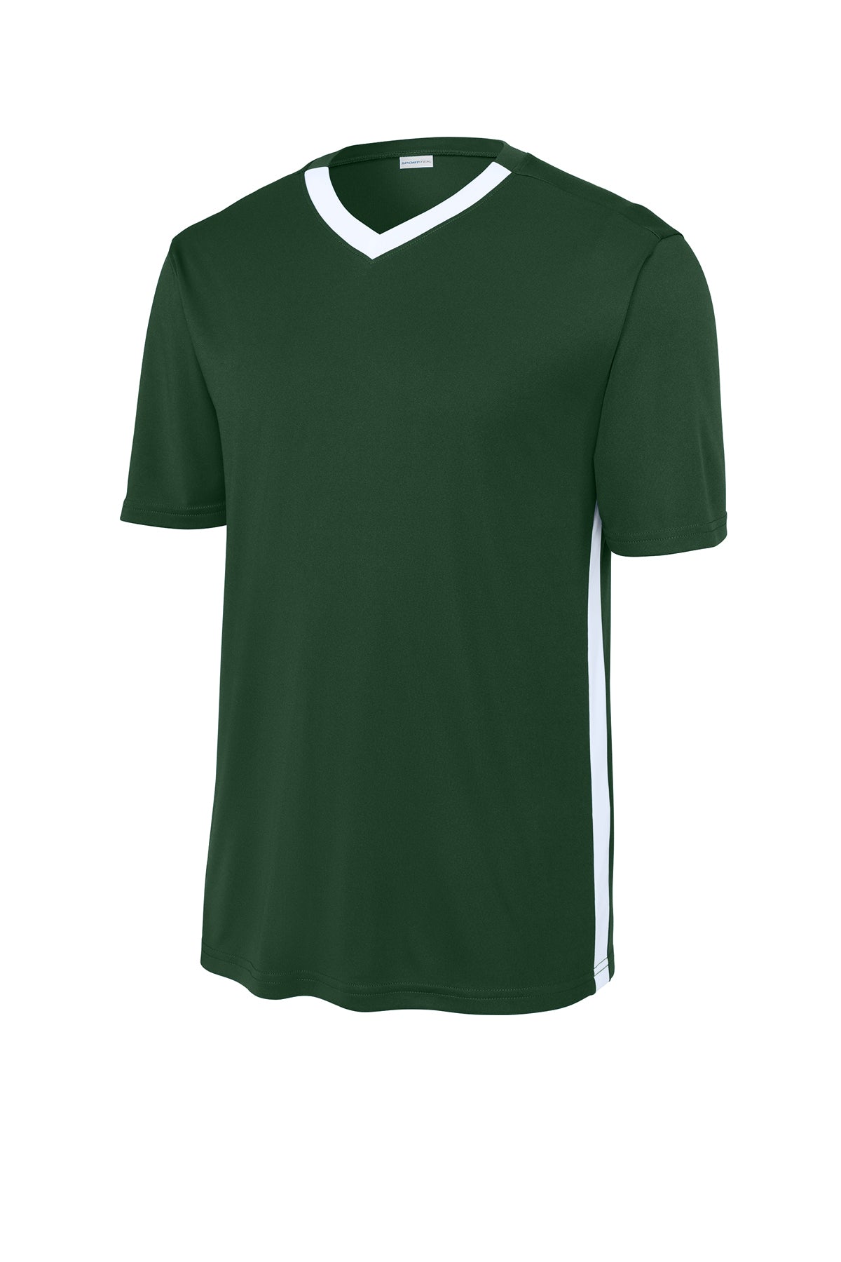 Sport-Tek Competitor United V-Neck Moisture-Wicking Performance Tee with Sun Protection