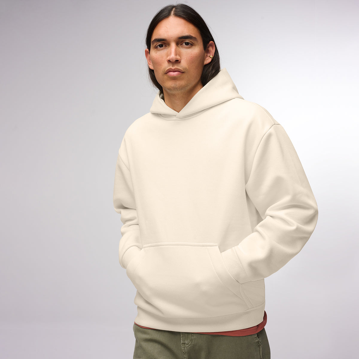 District V.I.T. Heavyweight Fleece Hoodie Oversized Cotton Recycled Polyester