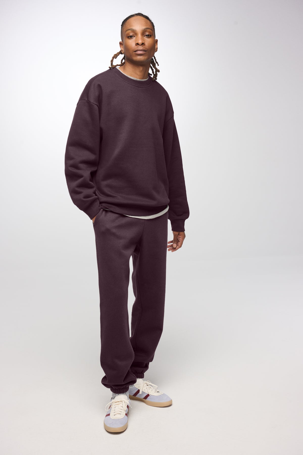 District V.I.T. Heavyweight Fleece Crew Oversized 10oz Recycled Blend