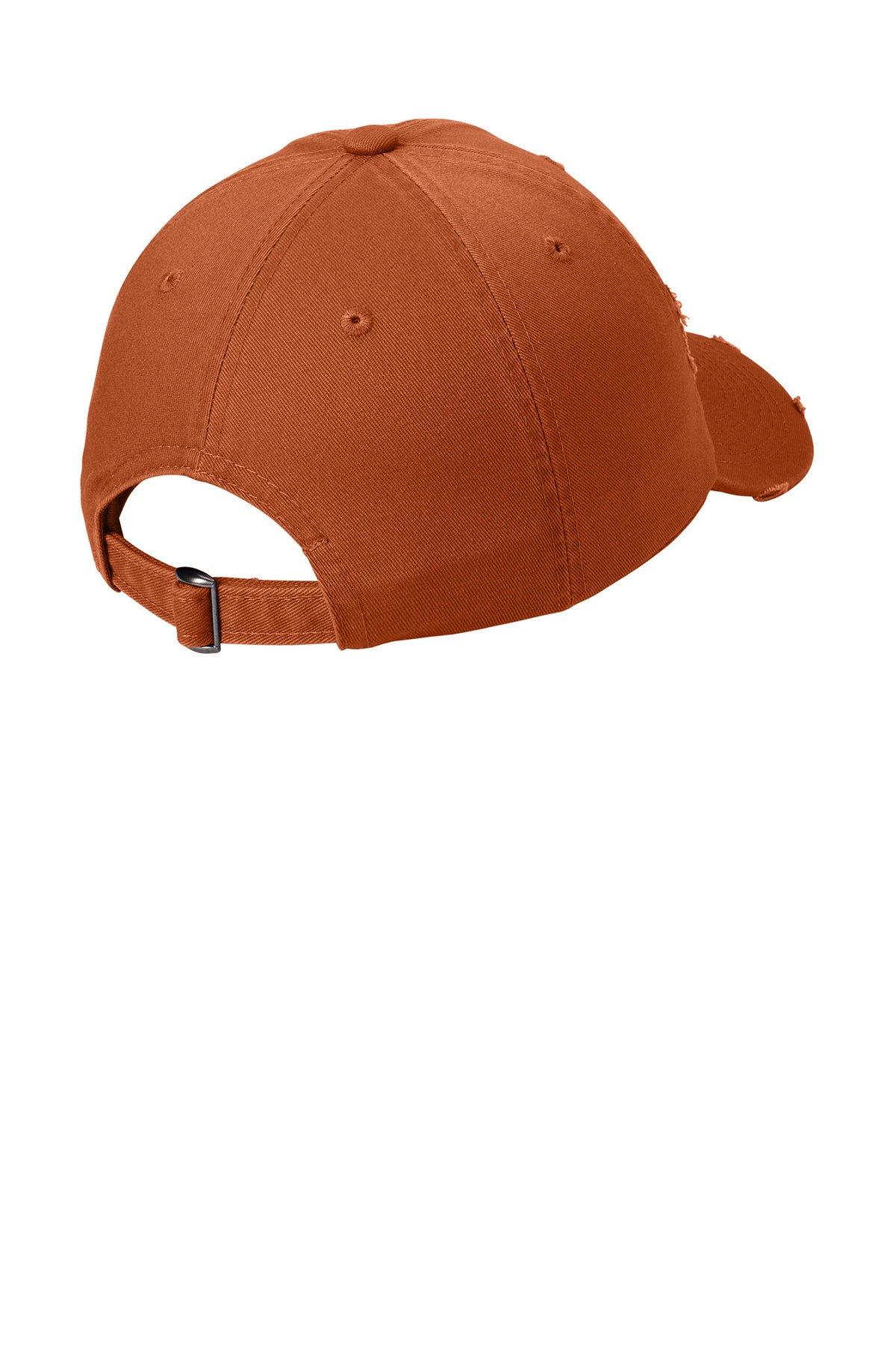 District Distressed Low-Profile Cotton Twill Cap with D-Ring Closure