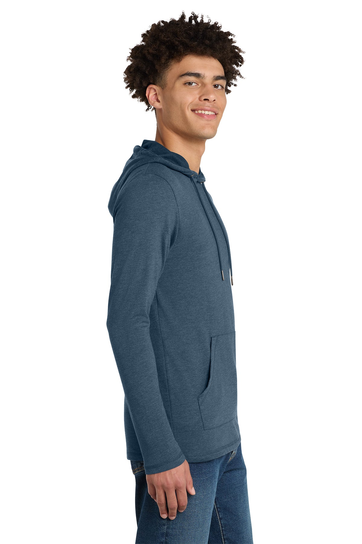 District Featherweight French Terry Hoodie Lightweight Unlined Pullover