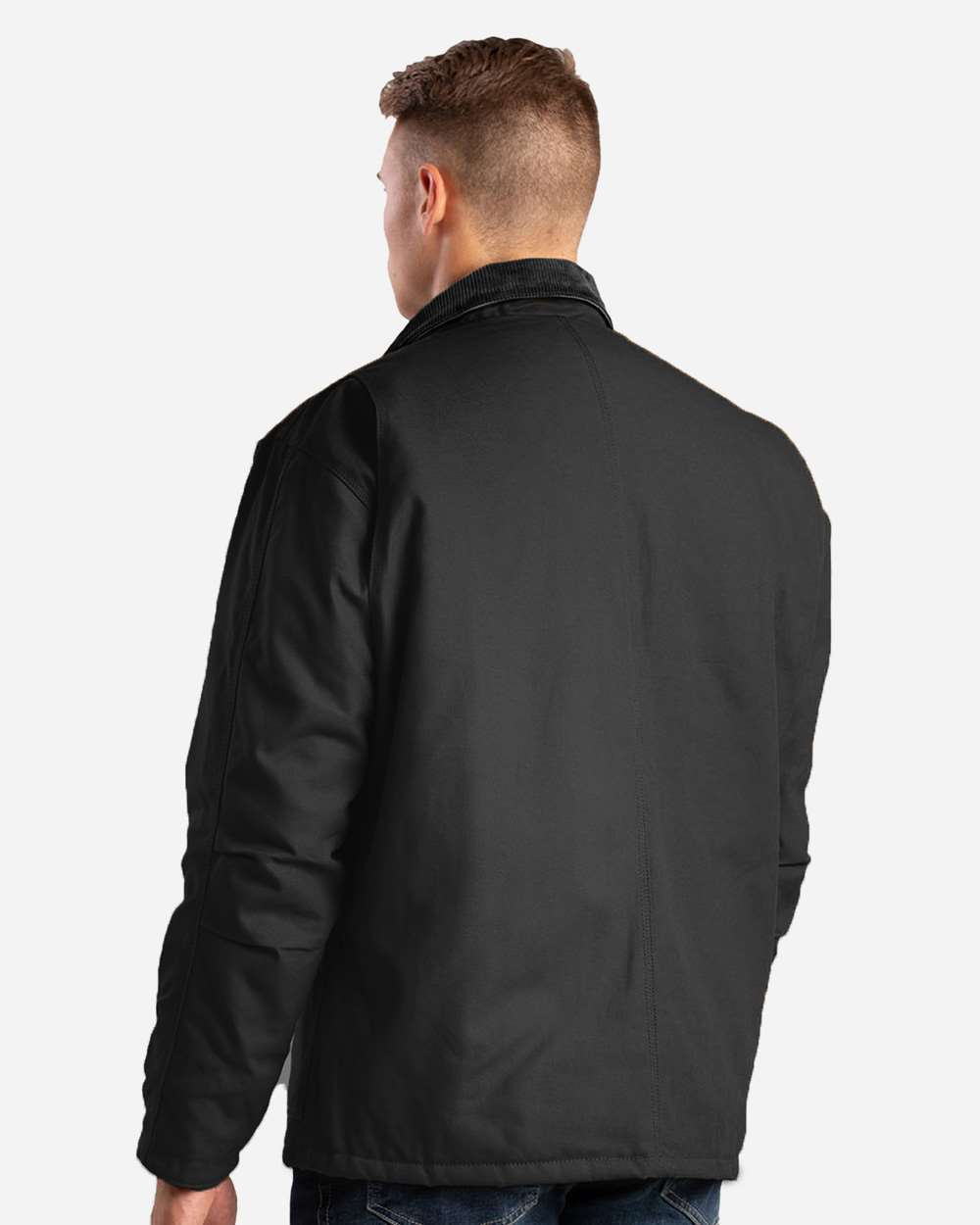 Men's Tall Heritage Cotton Duck Chore Jacket Heavy-Quilted Lined