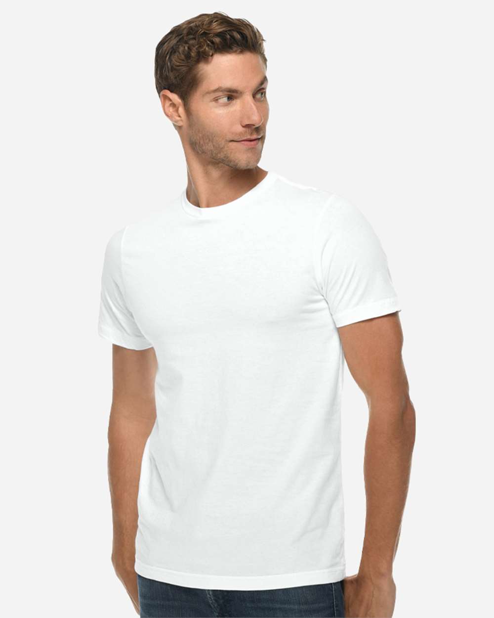Lane Seven Deluxe Ringspun Cotton T-Shirt, Tight Knit Print-Ready