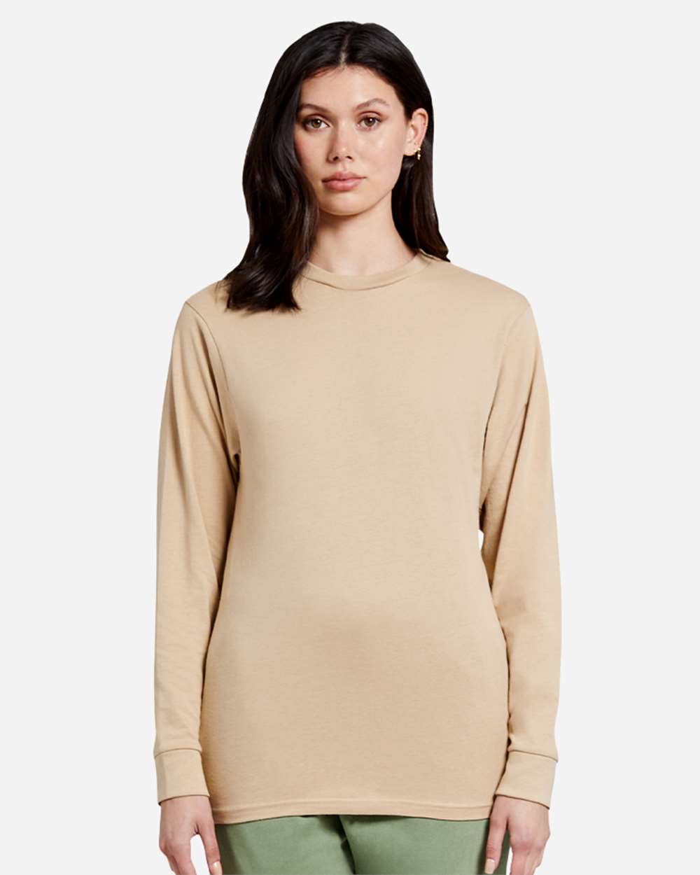 Lane Seven Heavyweight Long Sleeve Cotton Tee for Printing