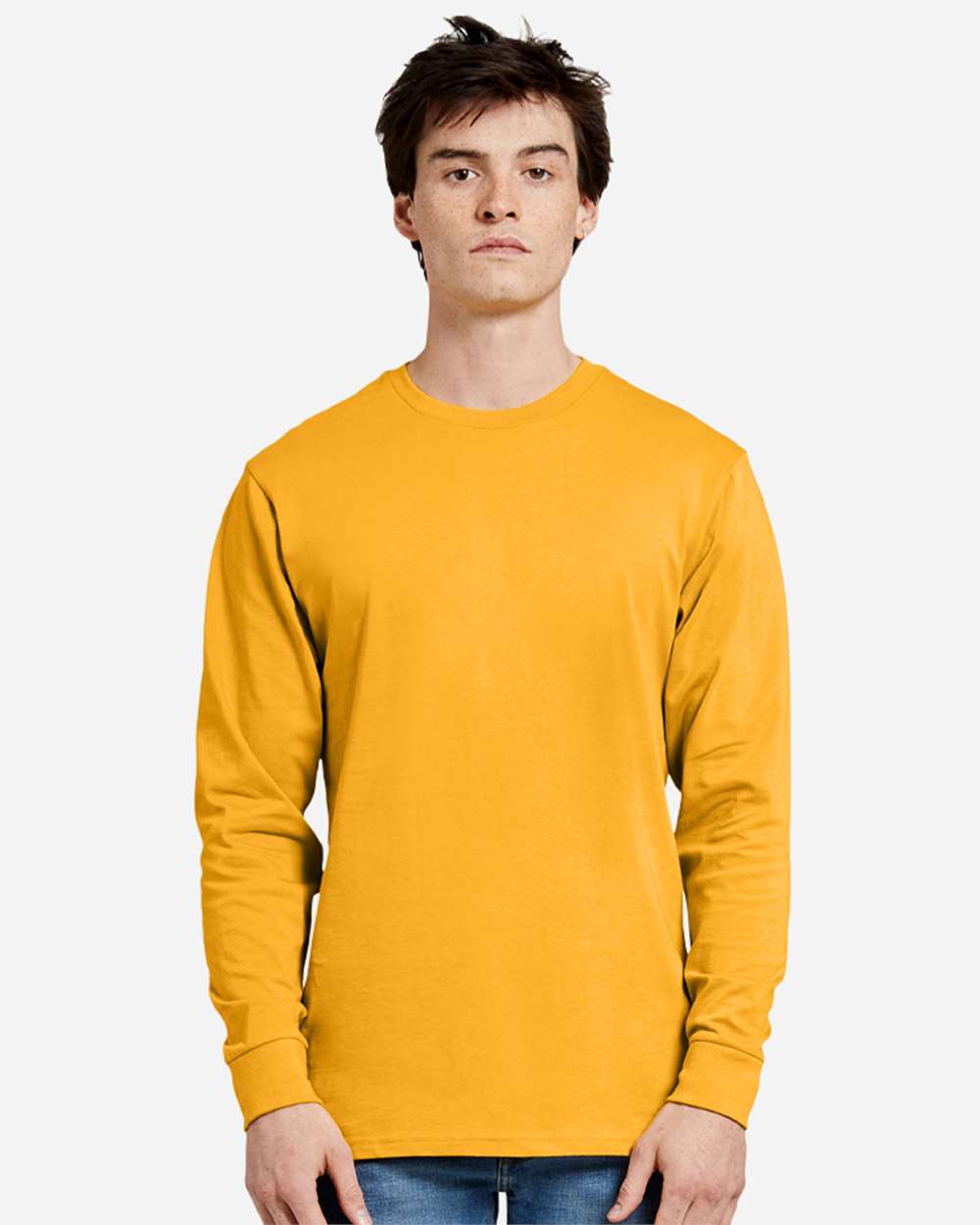 Lane Seven Heavyweight Long Sleeve Cotton Tee for Printing