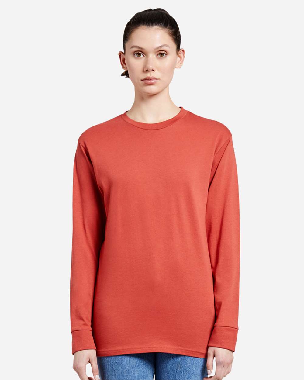 Lane Seven Heavyweight Long Sleeve Cotton Tee for Printing