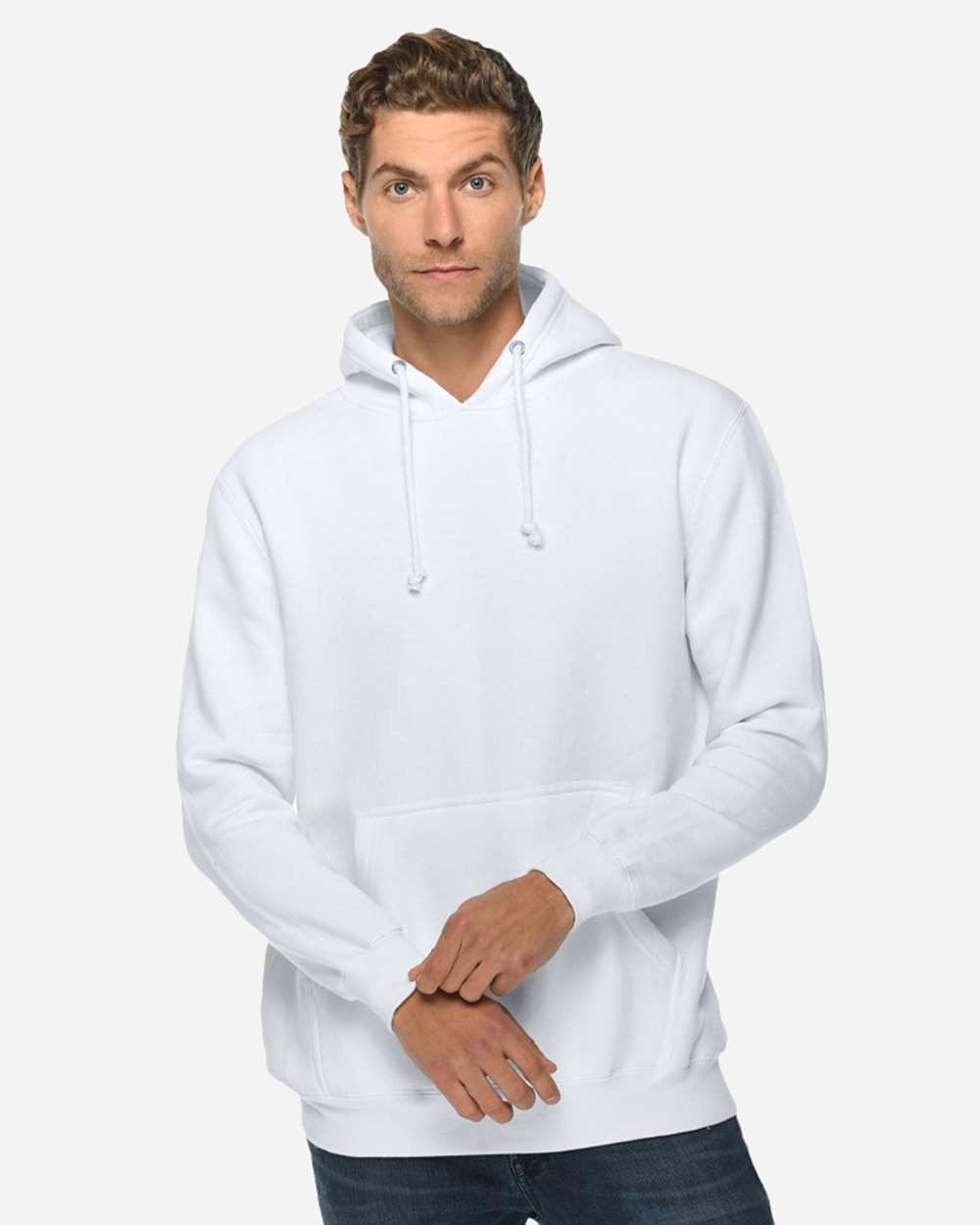 Lane Seven Unisex Heavyweight Pullover Hooded Fleece Sweatshirt Sustainable