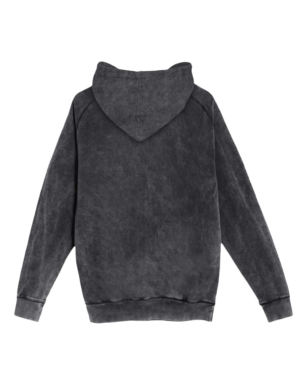Lane Seven Vintage Raglan Hooded Sweatshirt Unisex Mineral-Washed Cotton