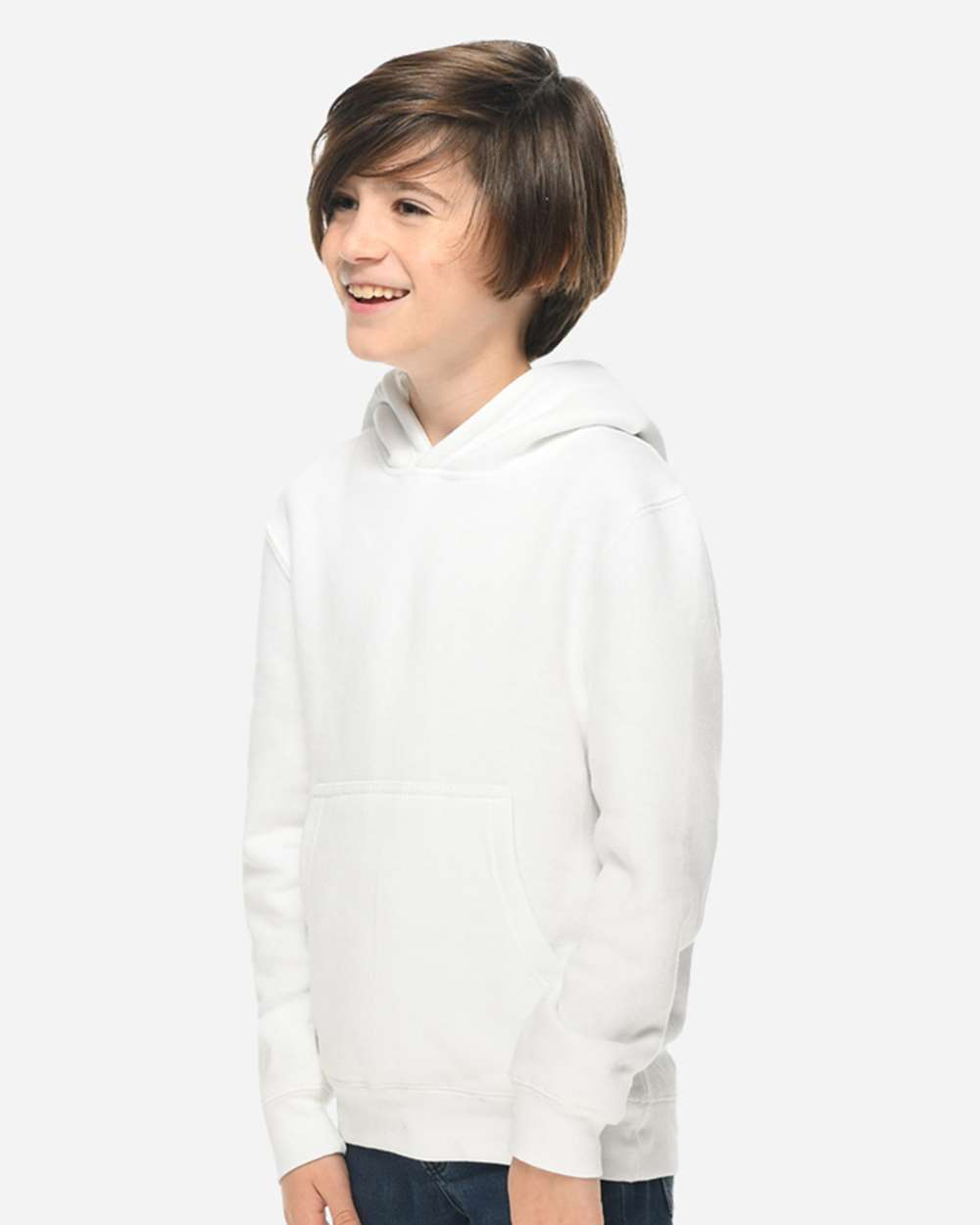 Lane Seven Youth Premium Pullover Hooded Sweatshirt 80/20 Fleece