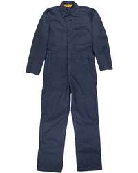 Men's Axle Short Sleeve Work Coverall - Durable Poplin, Two-Way Zipper