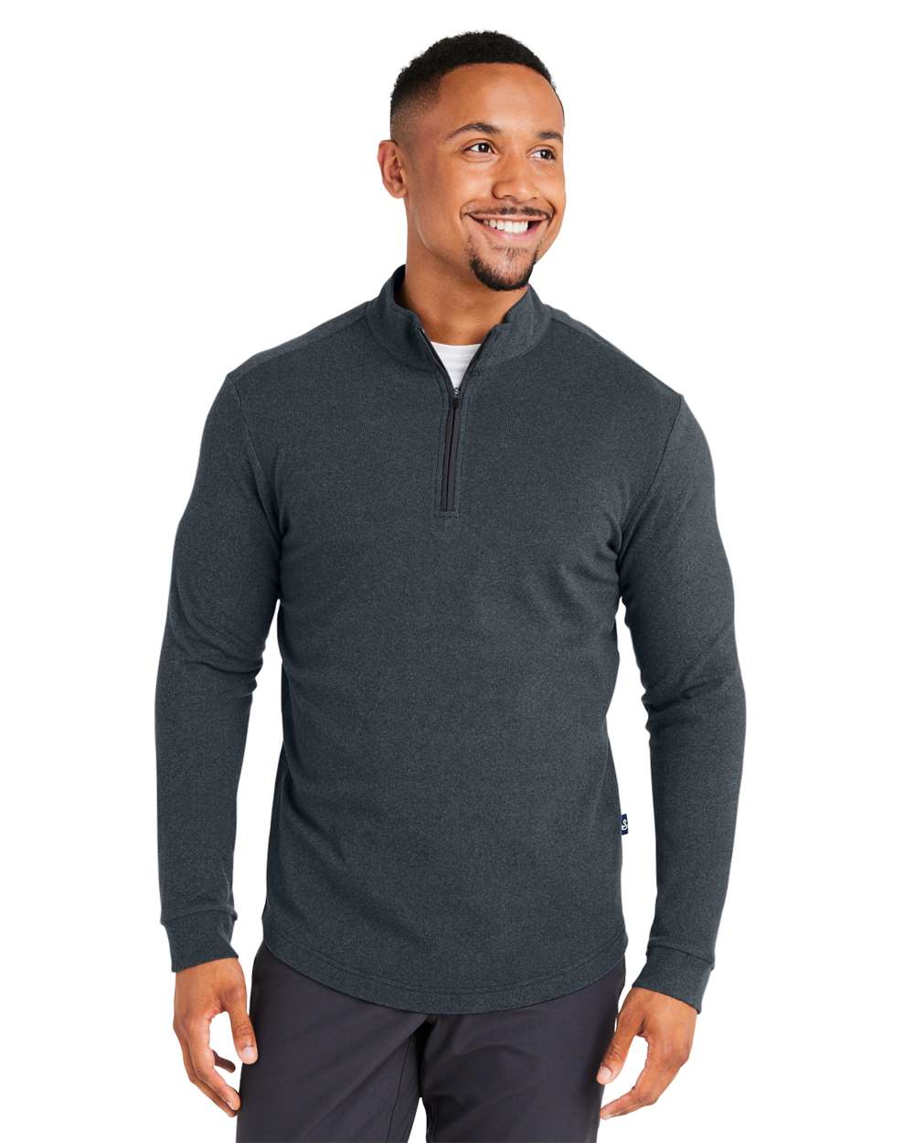 Swannies Men's Emery Quarter-Zip Pullover Soft Performance Stretch Fleece