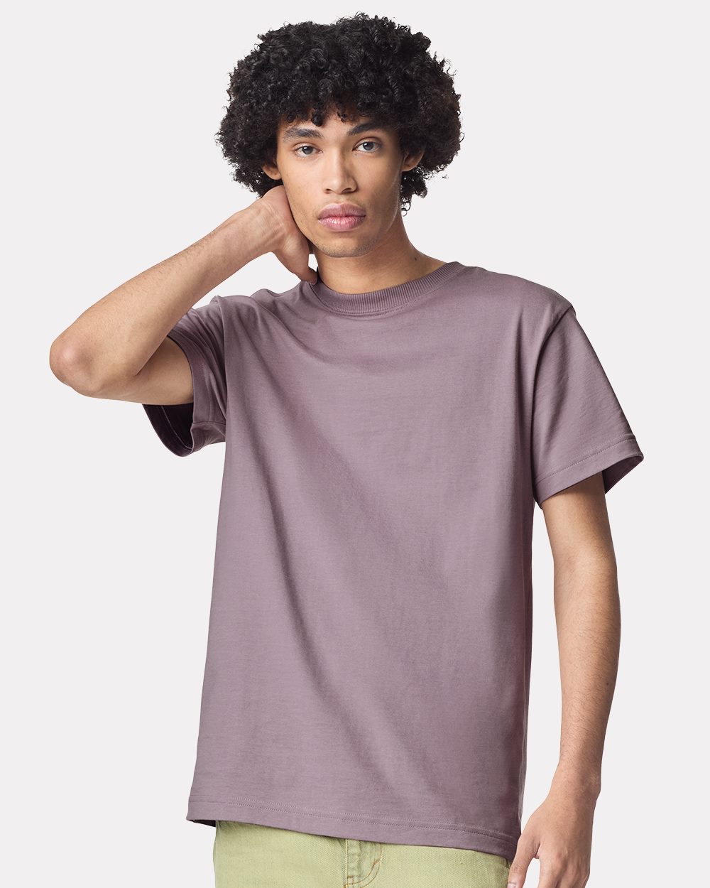 American Apparel Unisex Super Heavyweight Cotton Blend Tee - Durable, Comfortable Fit