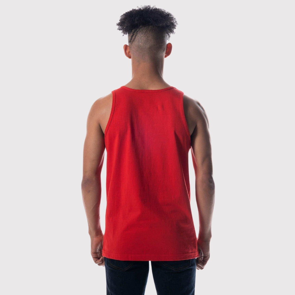 Men's Heavyweight 100% Open-End Cotton Classic Fit Tank Top Durable