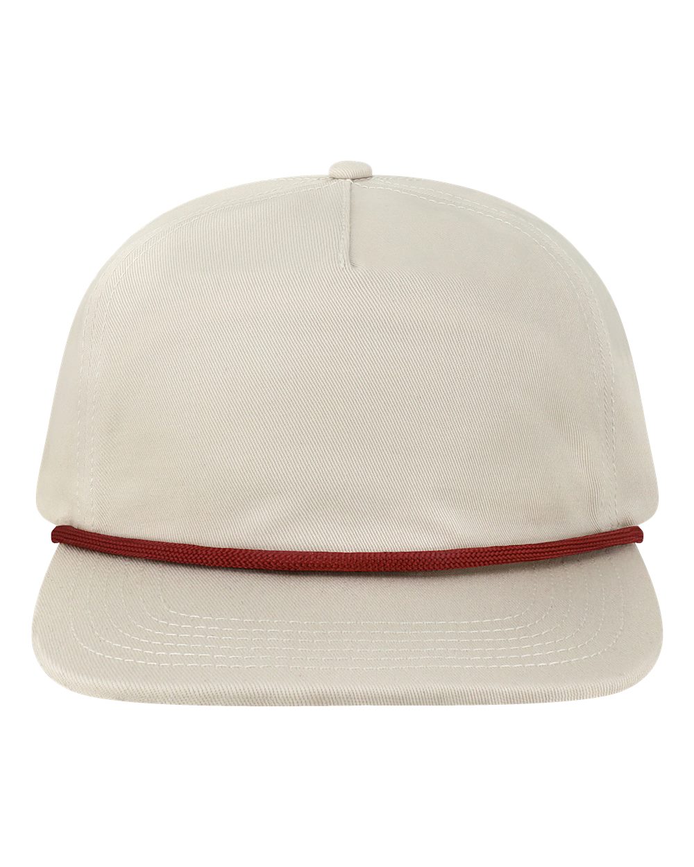 LOCALE Wilson Corduroy Rope Cap Five-Panel Unstructured Snapback