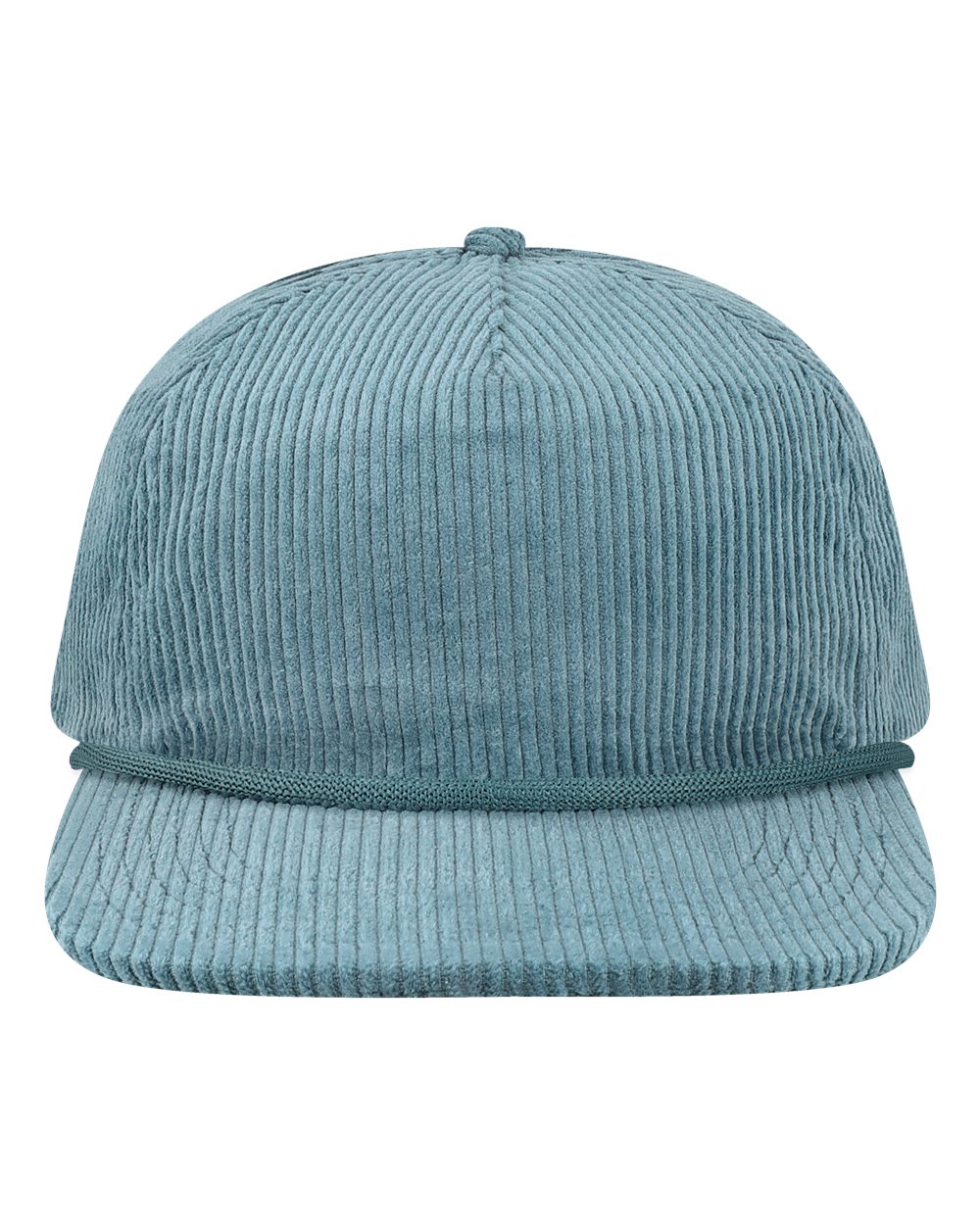 LOCALE Wilson Corduroy Rope Cap Five-Panel Unstructured Snapback