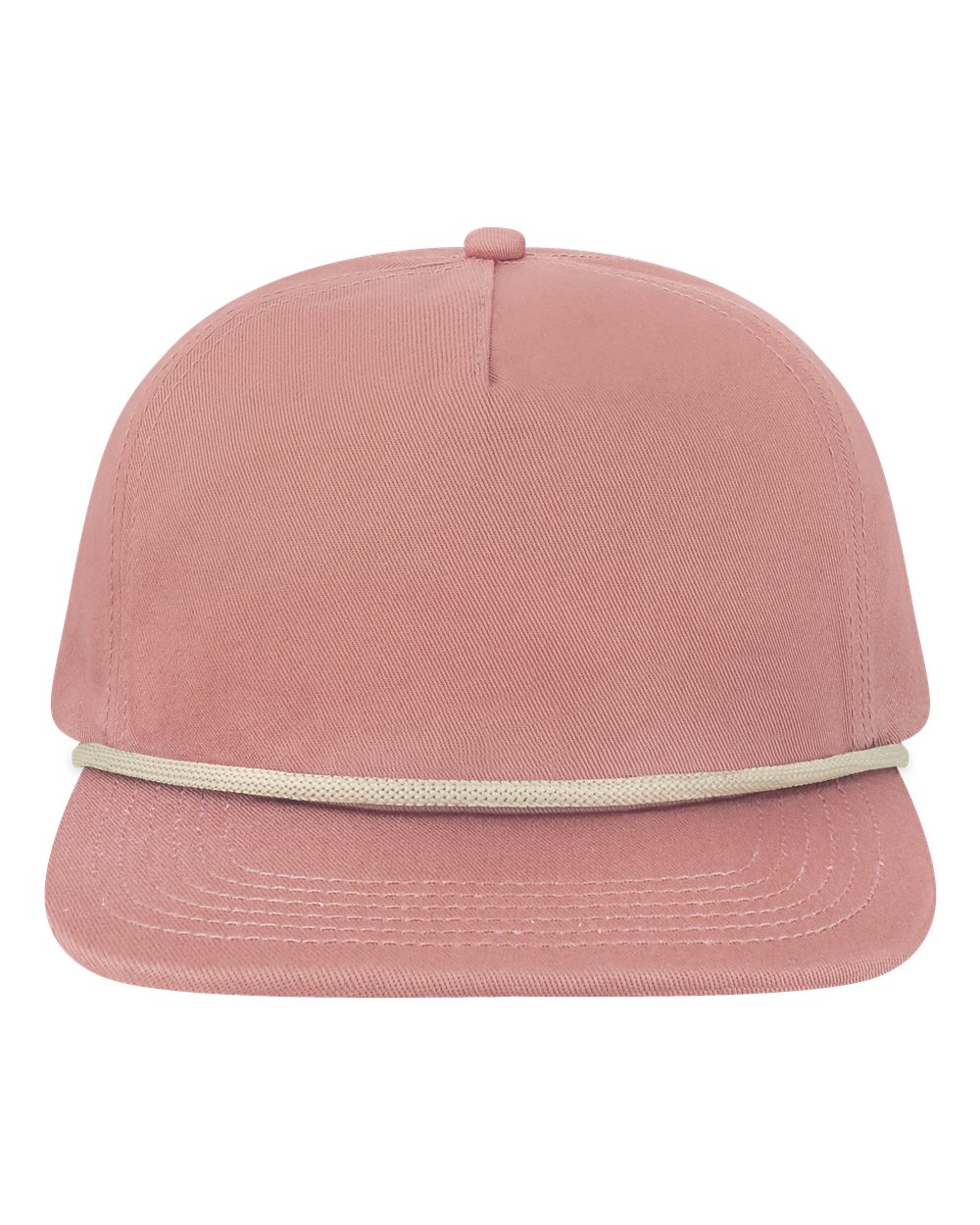 LOCALE Wilson Corduroy Rope Cap Five-Panel Unstructured Snapback