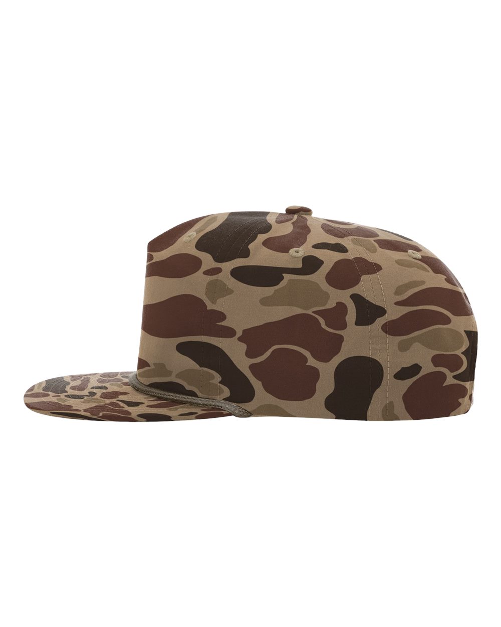 Richardson Printed Umpqua Adjustable Camo Rope-Trim Snapback Cap