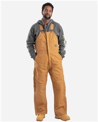 Berne Tall Insulated Heritage Cotton Duck Bib Overall Heavy-Duty