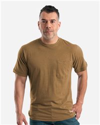 Berne Tall Men's Lightweight Performance Pocket T-Shirt Moisture-Wicking Tagless
